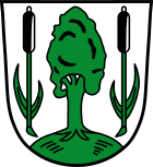 Wappen der Gemeinde Hallbergmoos Wappen der Gemeinde Hallbergmoos